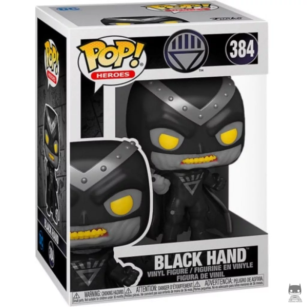 Figura Funko Pop! Mano Negra en su caja