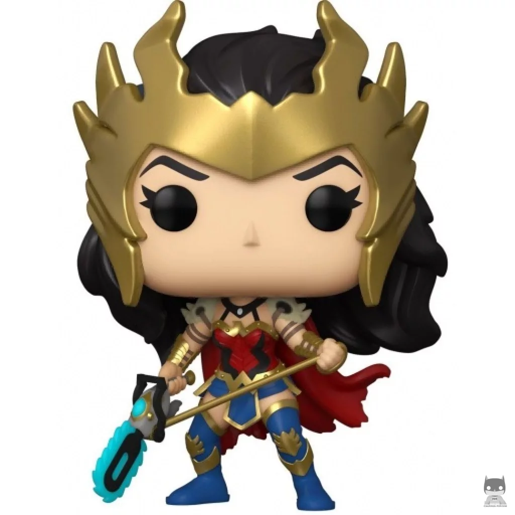 Figura Funko Pop! Wonder Woman Death Metal (80.º aniversario de Wonder Woman)
