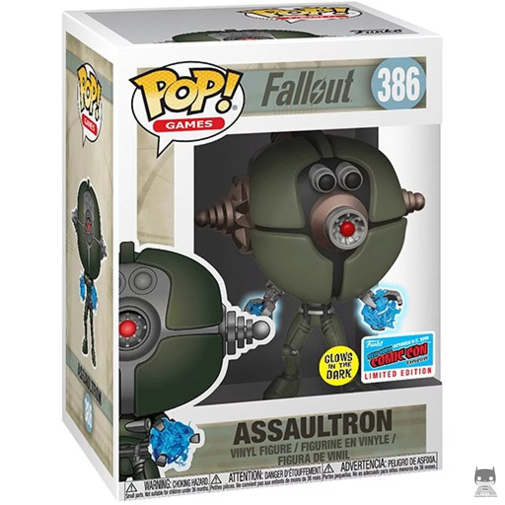 Figura Funko Pop! Asaltrón (Modelo Invasor) en su caja
