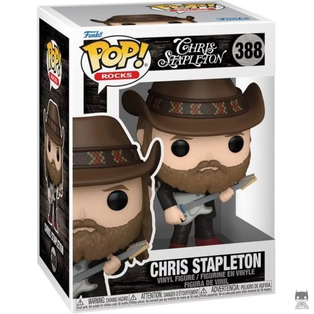 Figura Funko Pop! Chris Stapleton (ACM Awards) en su caja