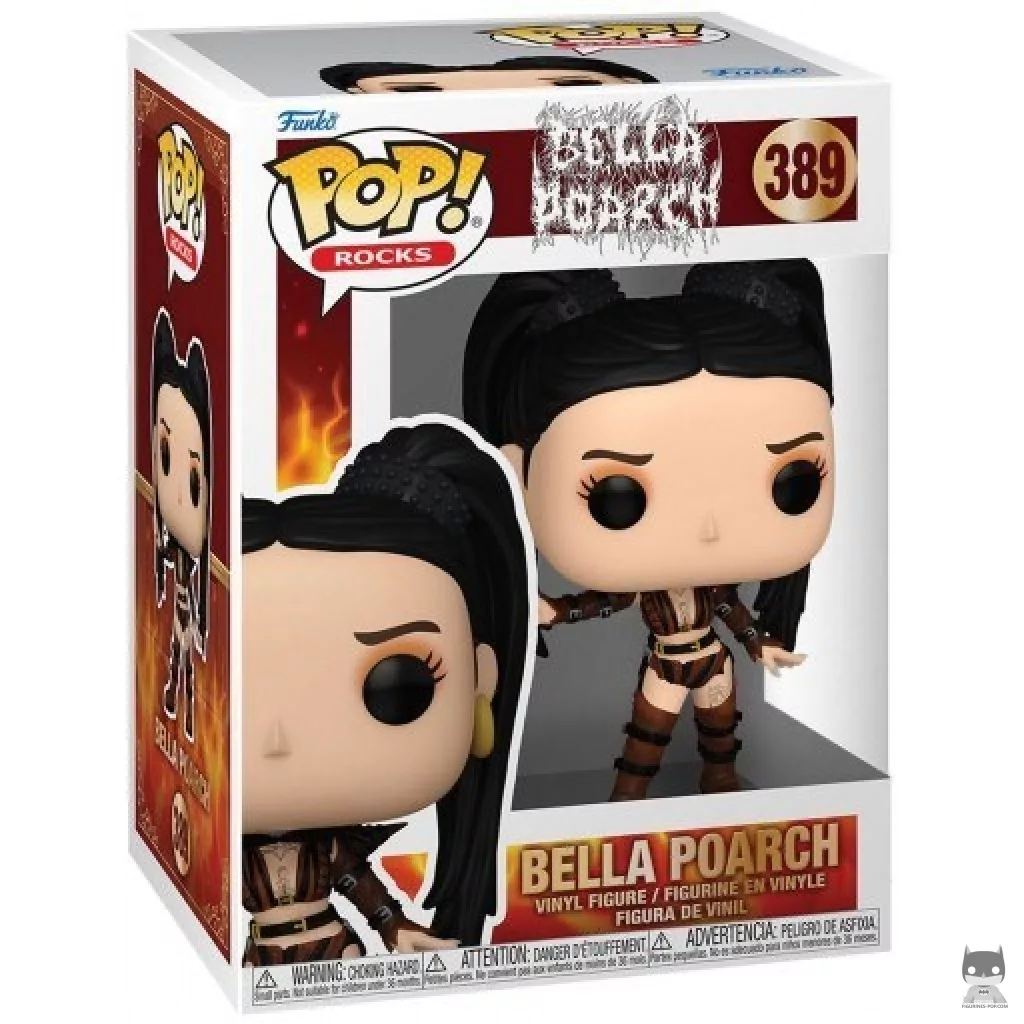Figura Funko Pop! Bella Poarch (Inferno) en su caja