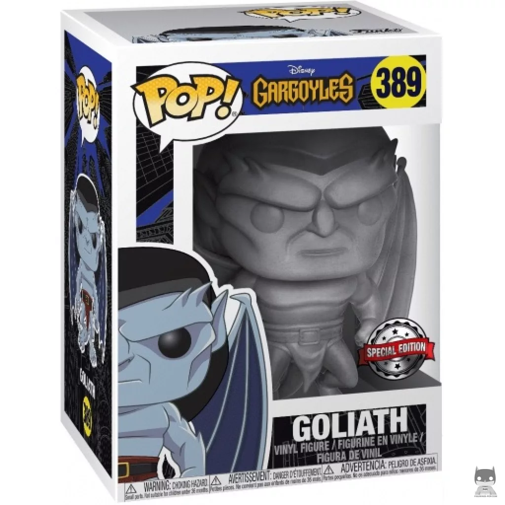 Figura Funko Pop! Goliath (Piedra) en su caja