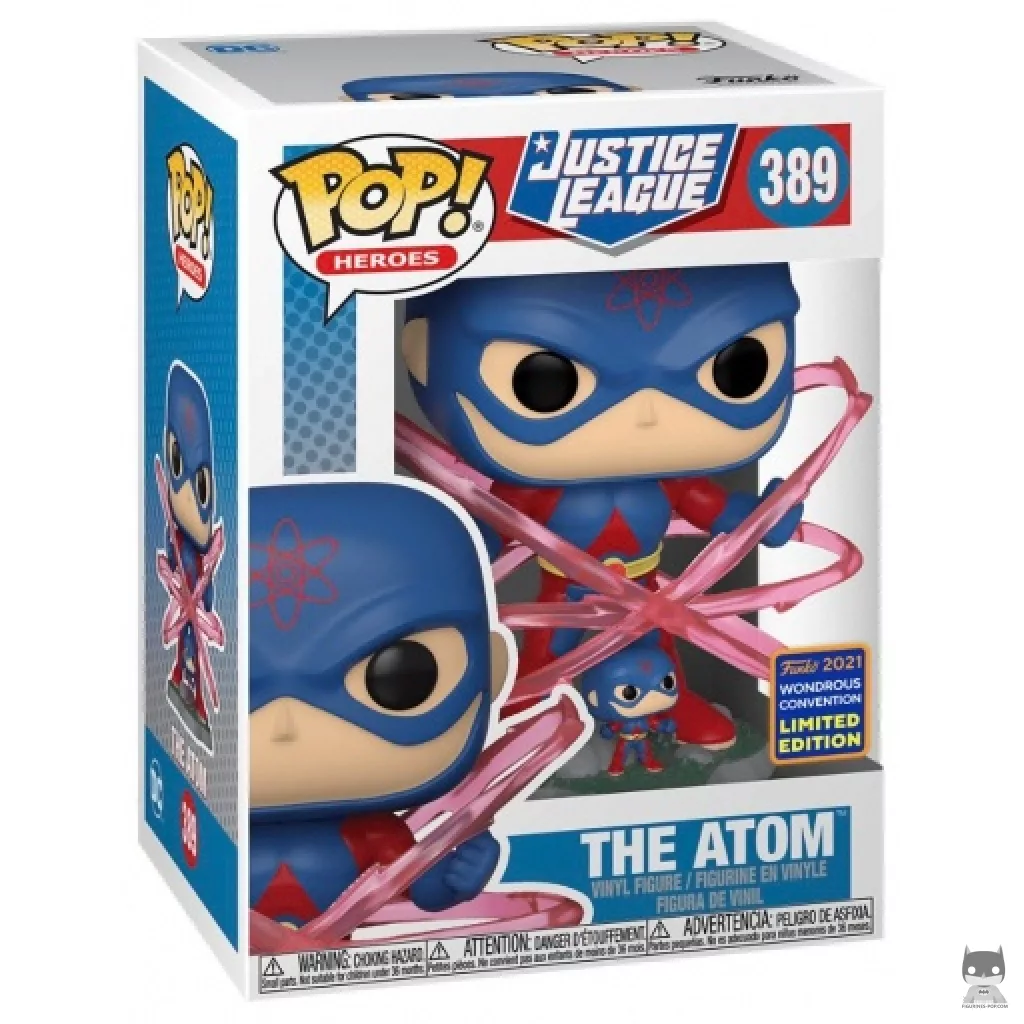 Figura Funko Pop! Atom en su caja