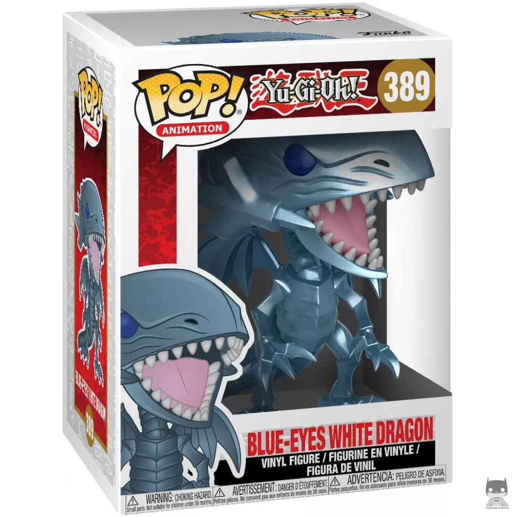 Figura Funko Pop! Dragón Blanco de Ojos Azules en su caja
