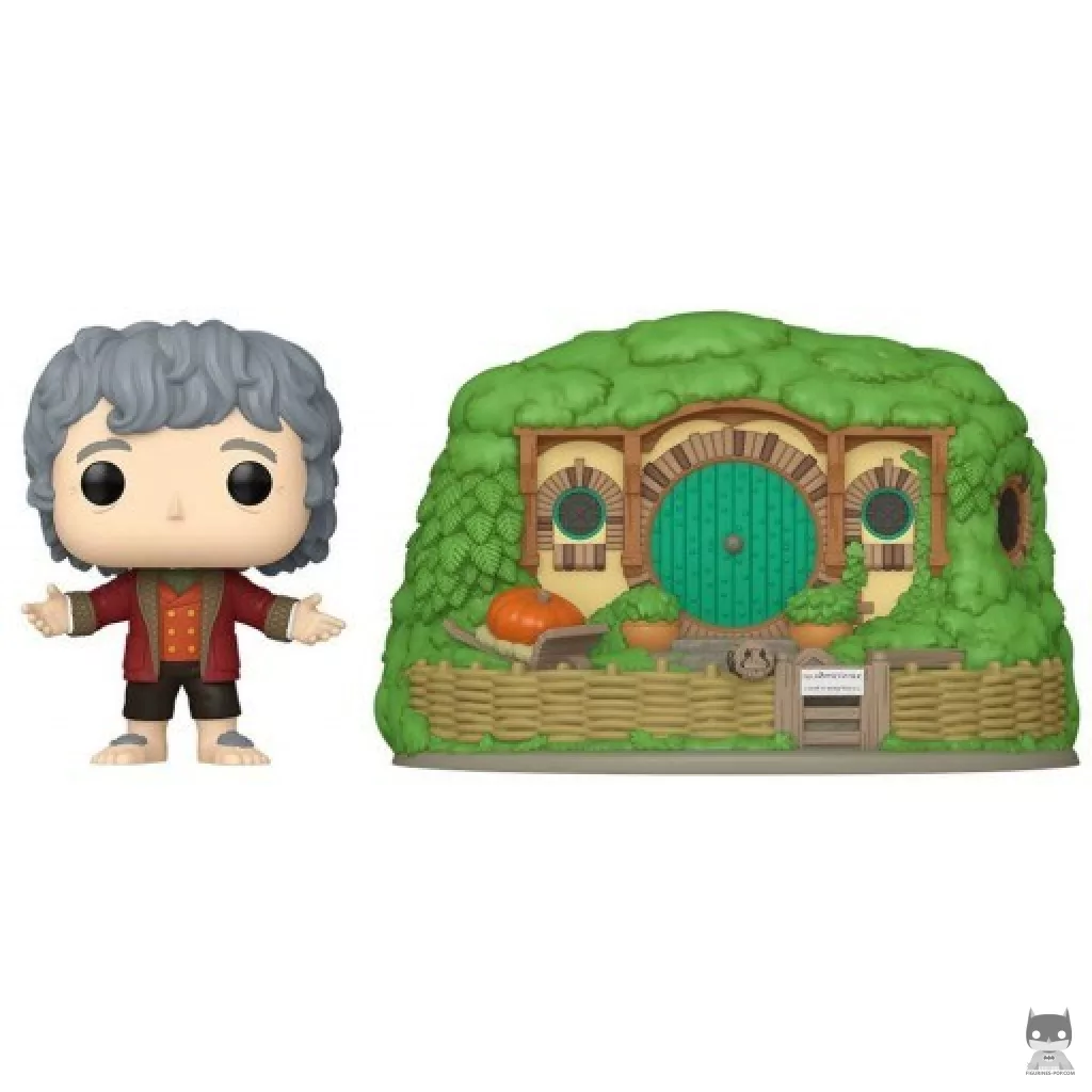 Figura Funko Pop! Bilbo Bolsón con Bolsón Cerrado (El Señor de los Anillos)