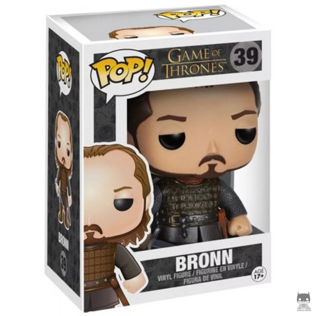 Figura Funko Pop! Bronn en su caja