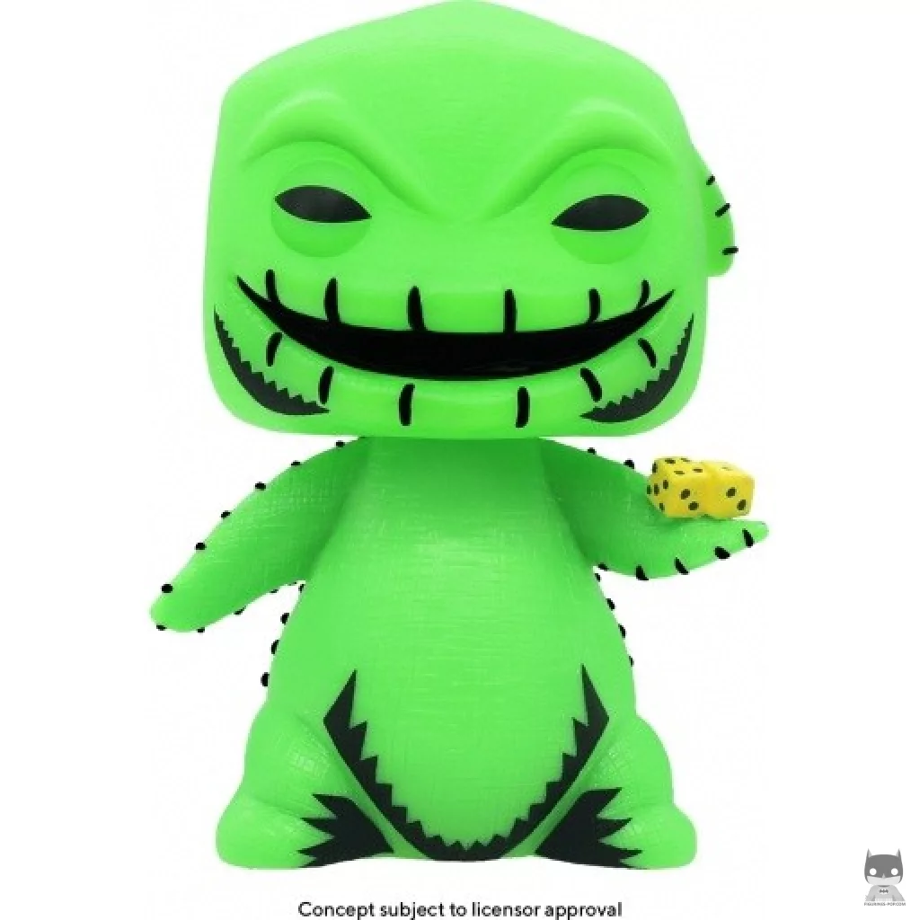 Figura Funko Pop! Oogie Boogie (Luz negra) (Pesadilla antes de Navidad)