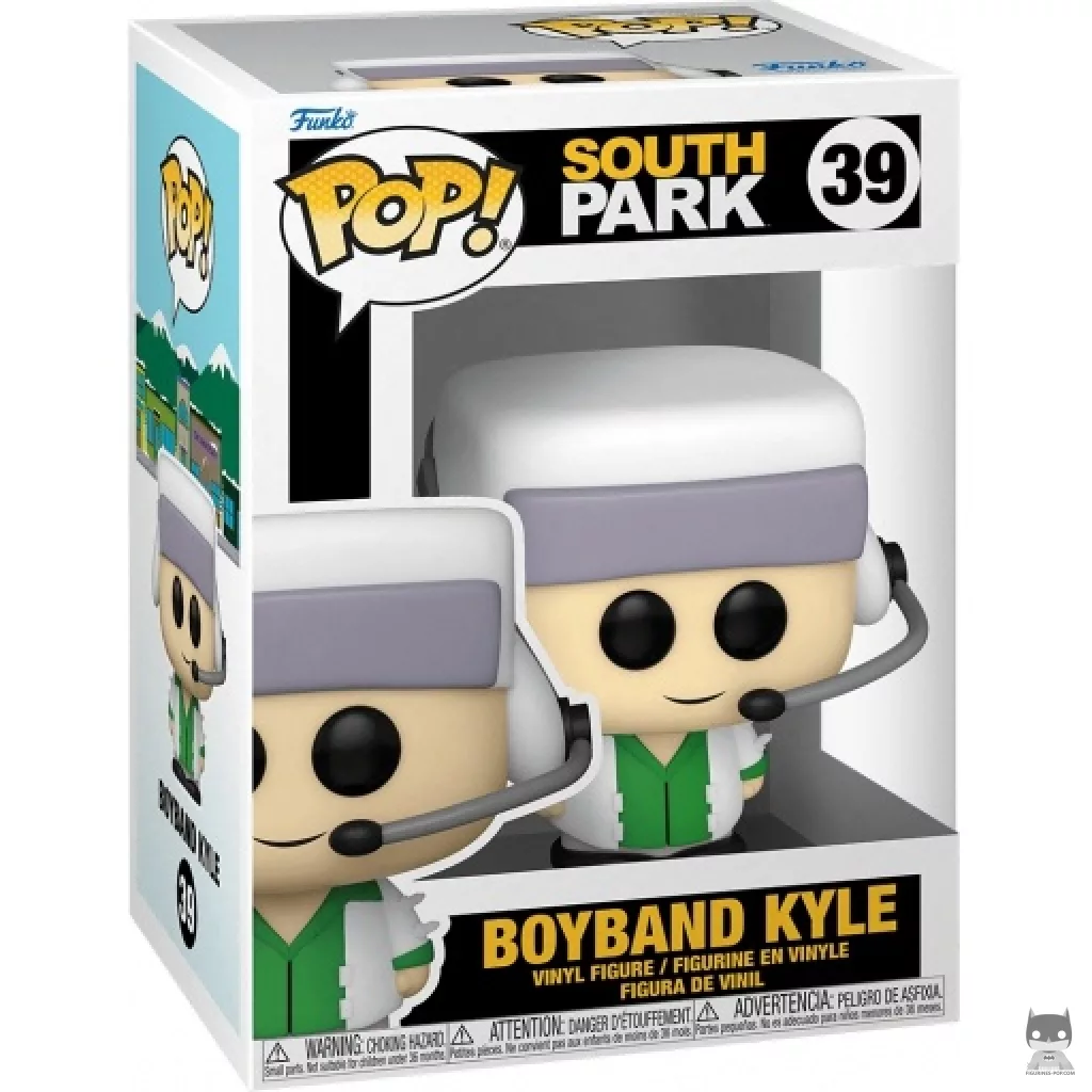 Figura Funko Pop! Kyle boy band en su caja