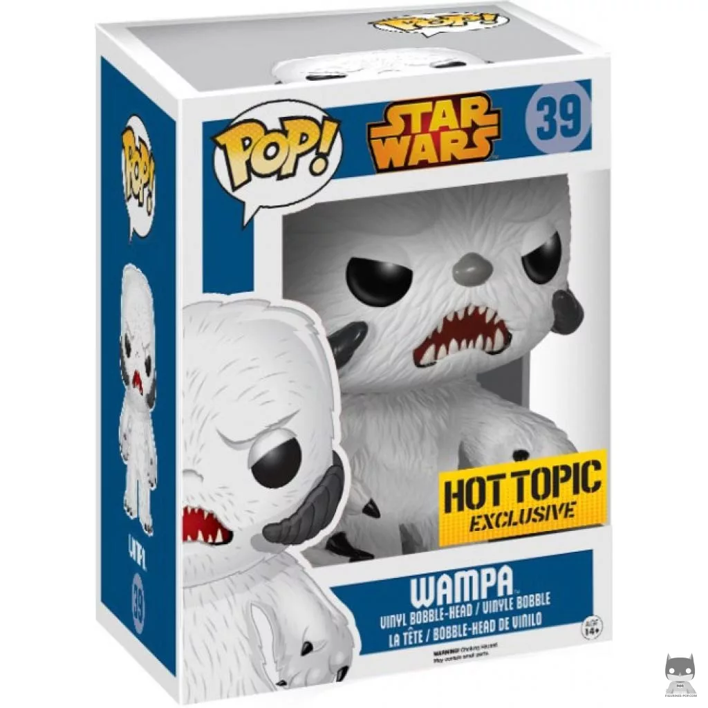 Figura Funko Pop! Wampa (Supersized & Flocado) en su caja