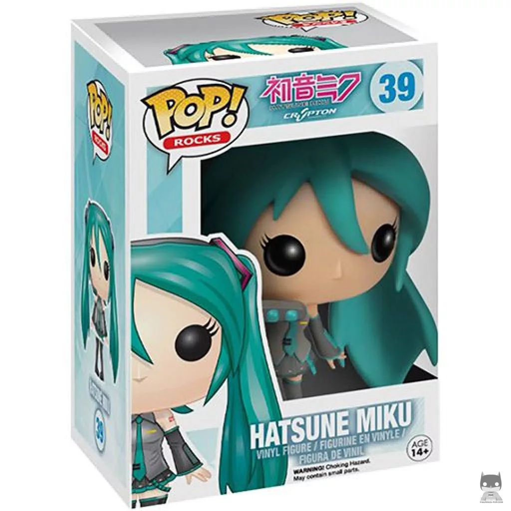 Figura Funko Pop! Hatsune Miku en su caja