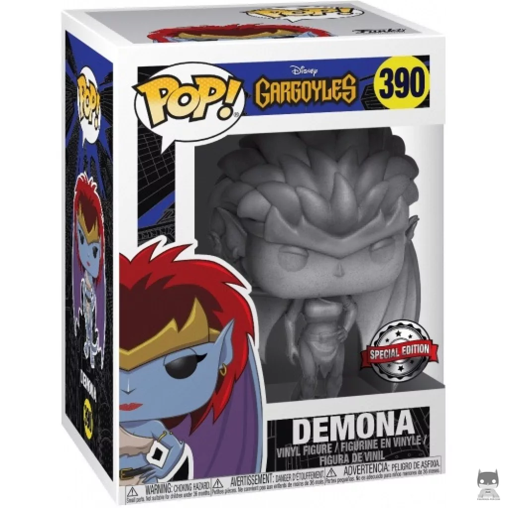 Figura Funko Pop! Demona (Piedra) en su caja