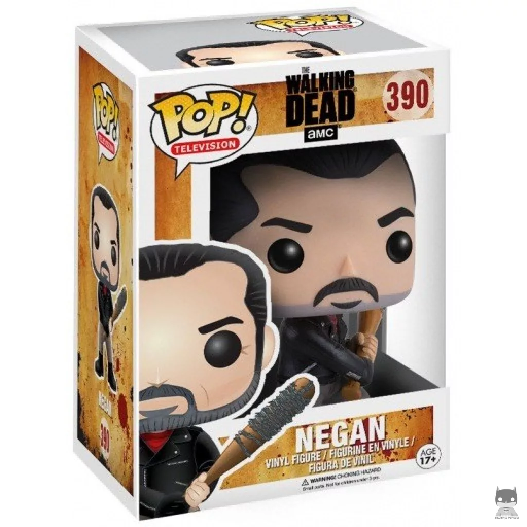 Figura Funko Pop! Negan en su caja