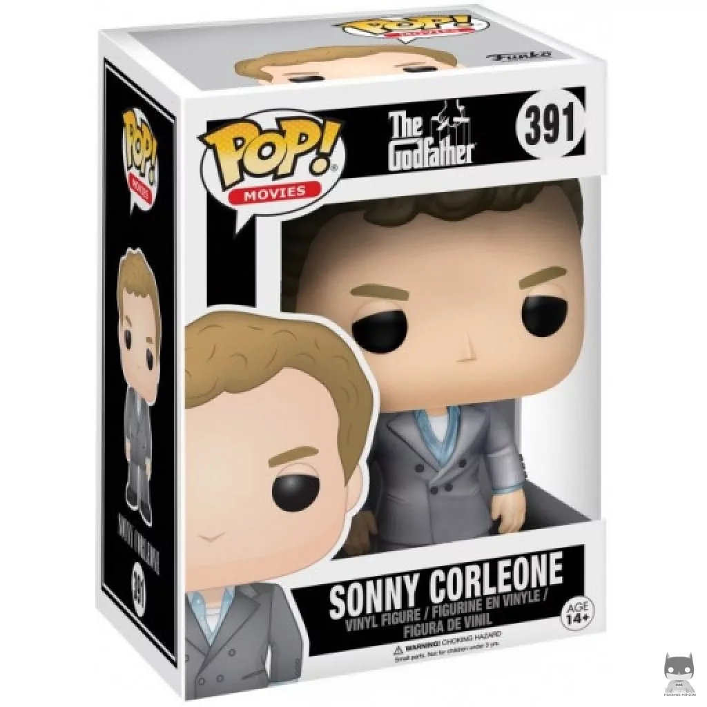 Figura Funko Pop! Sonny Corleone en su caja