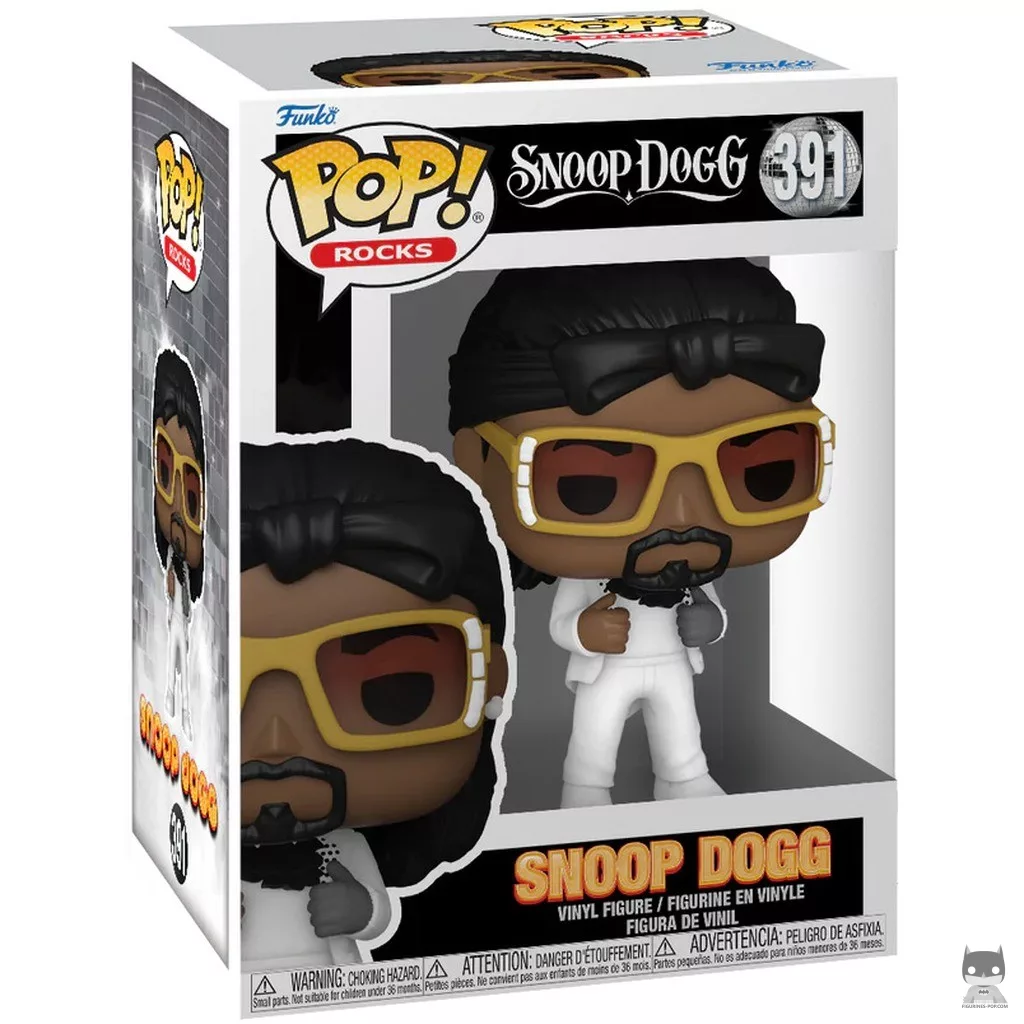 Figura Funko Pop! Snoop Dogg (Sensual Seduction) en su caja