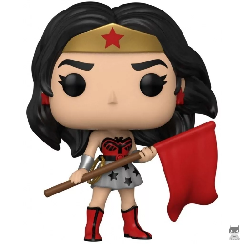 Figura Funko Pop! Wonder Woman Superman Hijo Rojo (80.º aniversario de Wonder Woman)