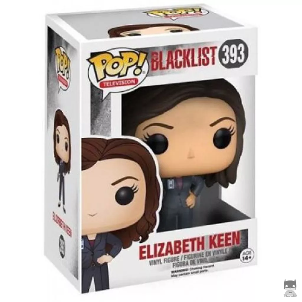 Figura Funko Pop! Elizabeth Keen en su caja