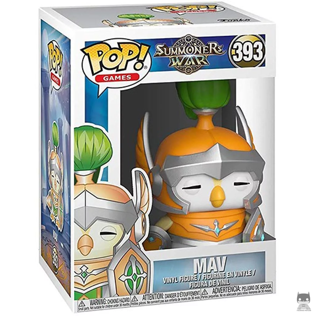 Figura Funko Pop! Mav en su caja