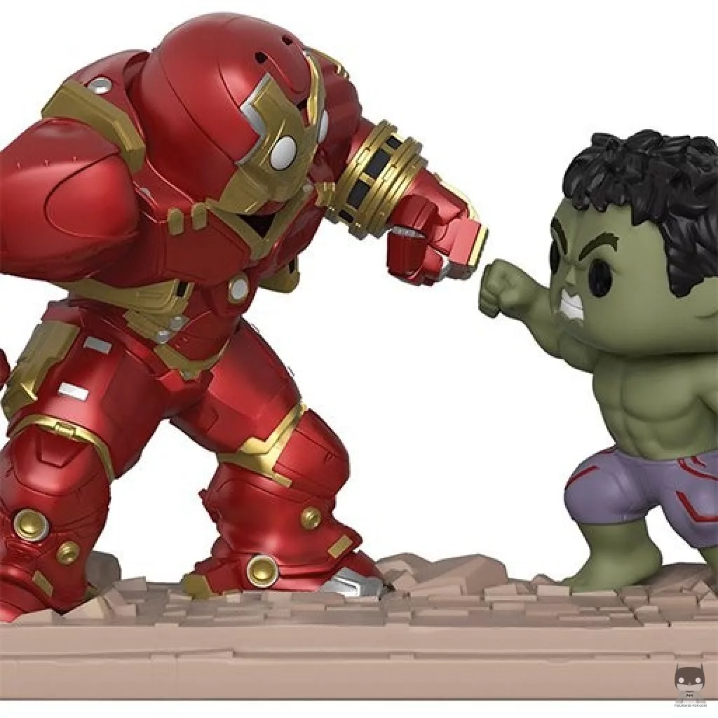 Figura Funko Pop! Hulkbuster vs Hulk (Marvel Studios)