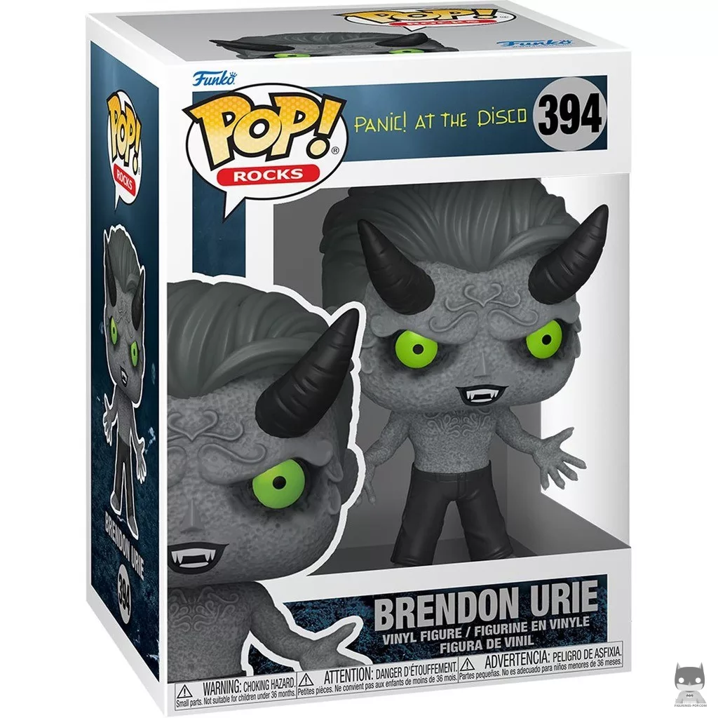 Figura Funko Pop! Brendon Urie (Demonio) en su caja