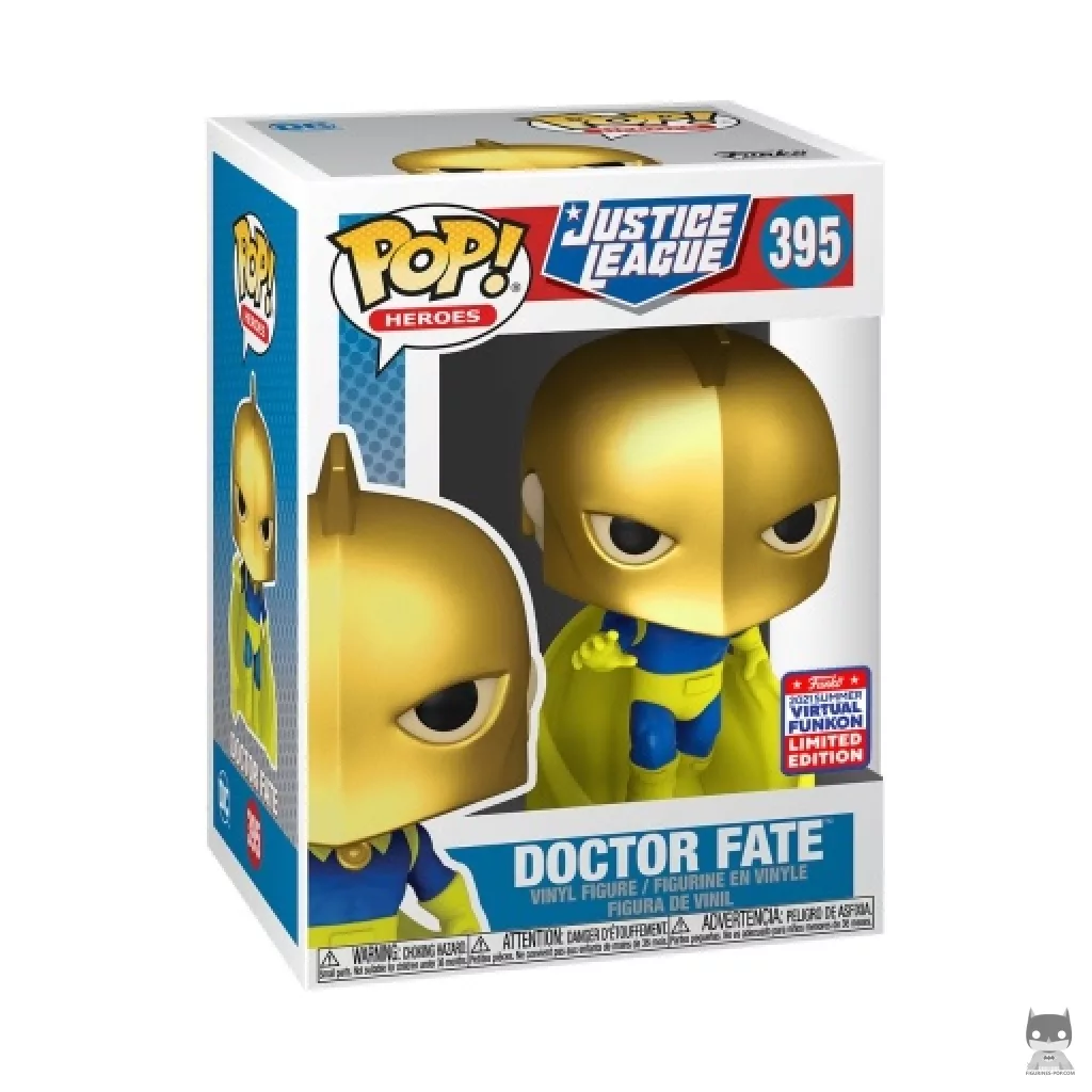 Figura Funko Pop! Doctor Fate en su caja