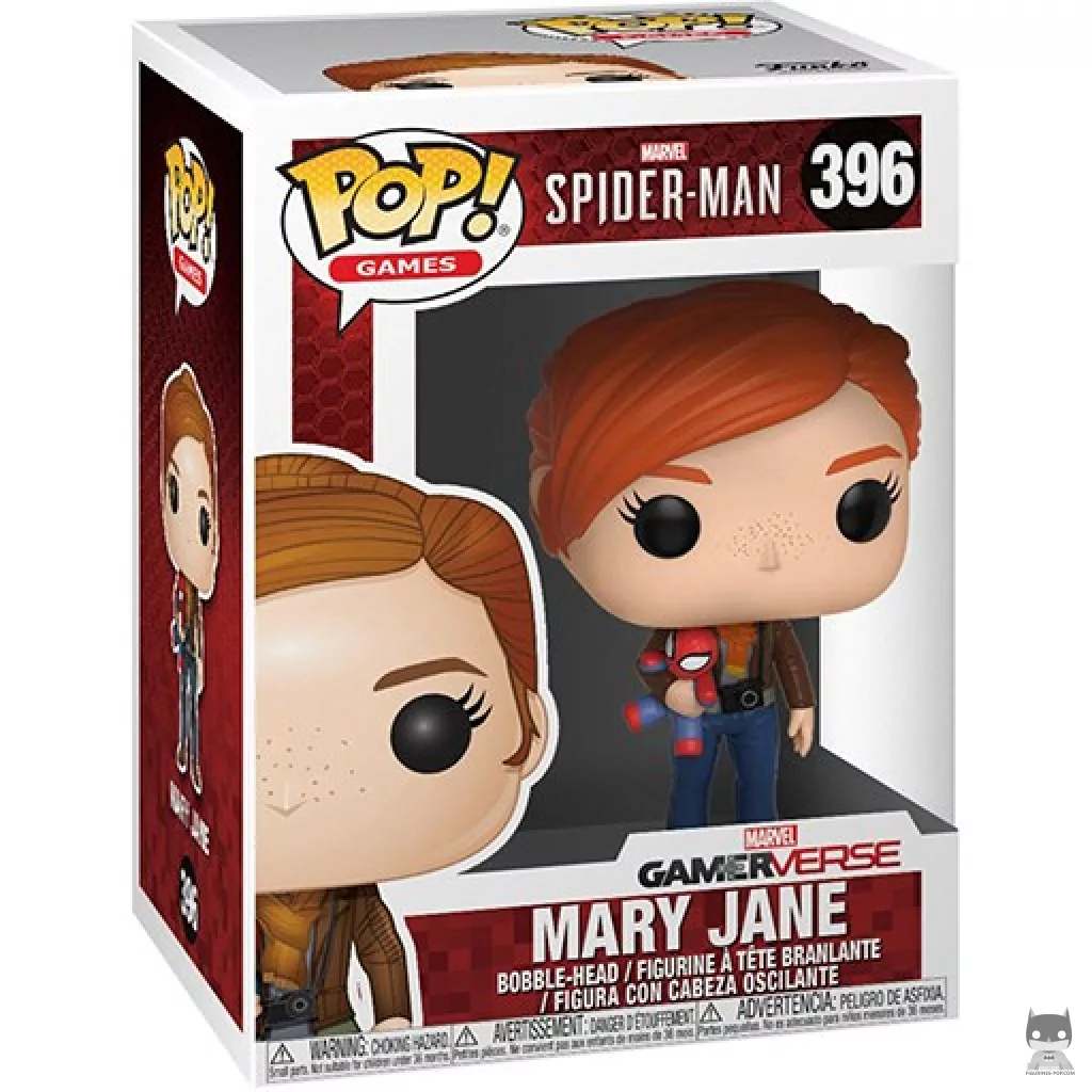 Figura Funko Pop! Mary Jane en su caja