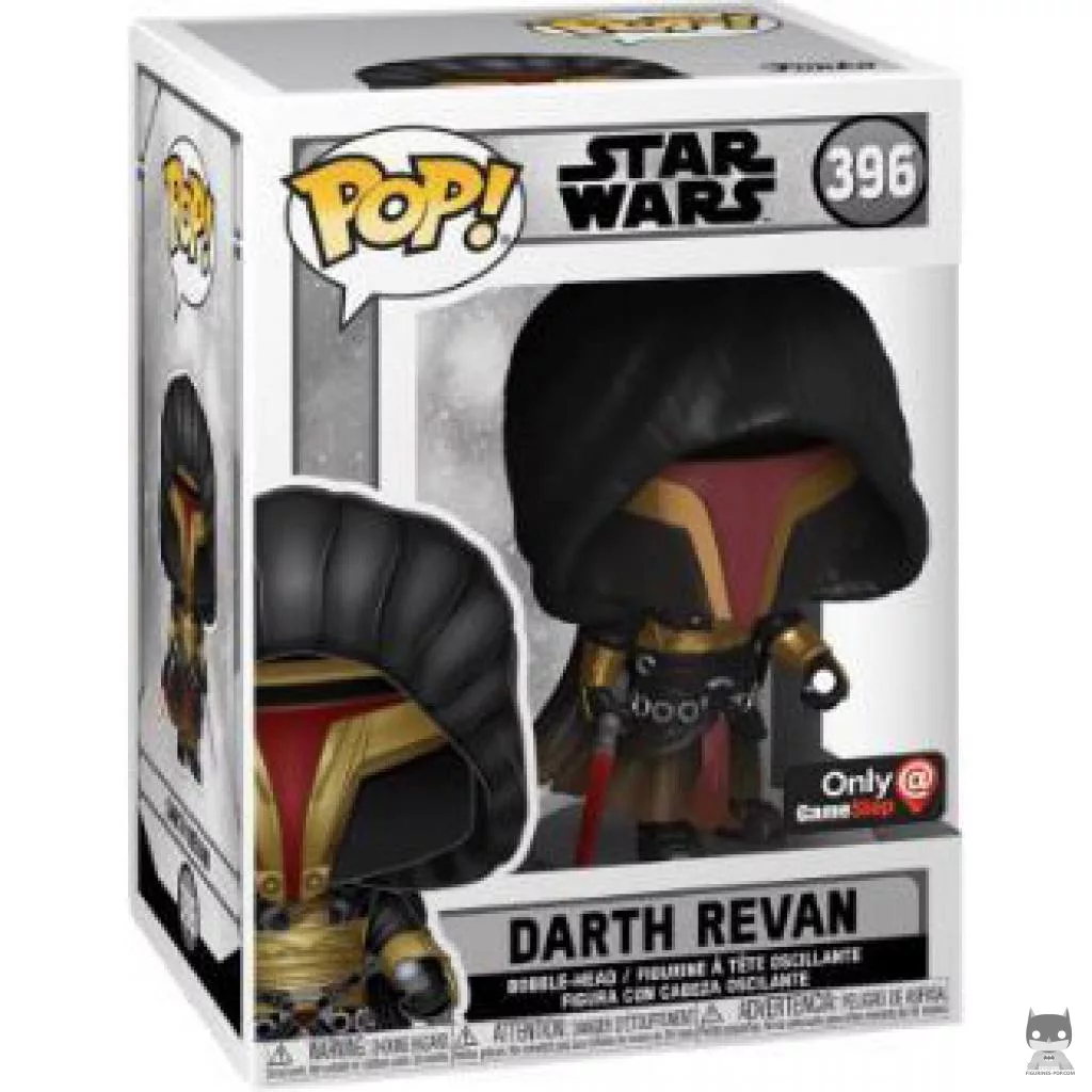 Figura Funko Pop! Darth Revan en su caja
