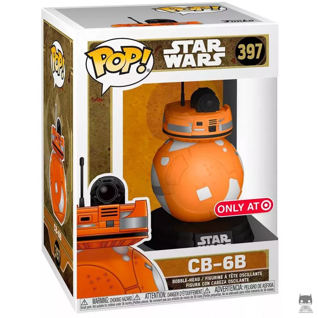 Figura Funko Pop! CB-6B en su caja