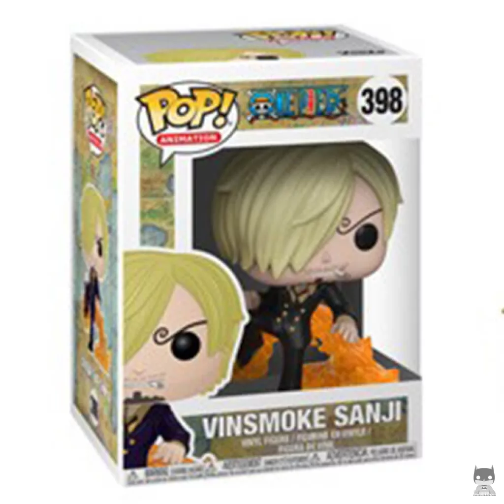 Figura Funko Pop! Vinsmoke Sanji en su caja