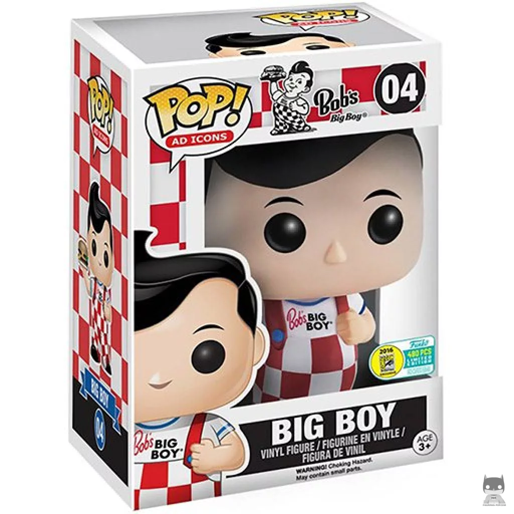 Figura Funko Pop! Big Boy en su caja