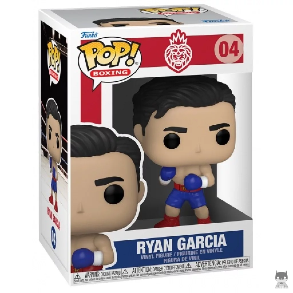 Figura Funko Pop! Ryan Garcia en su caja