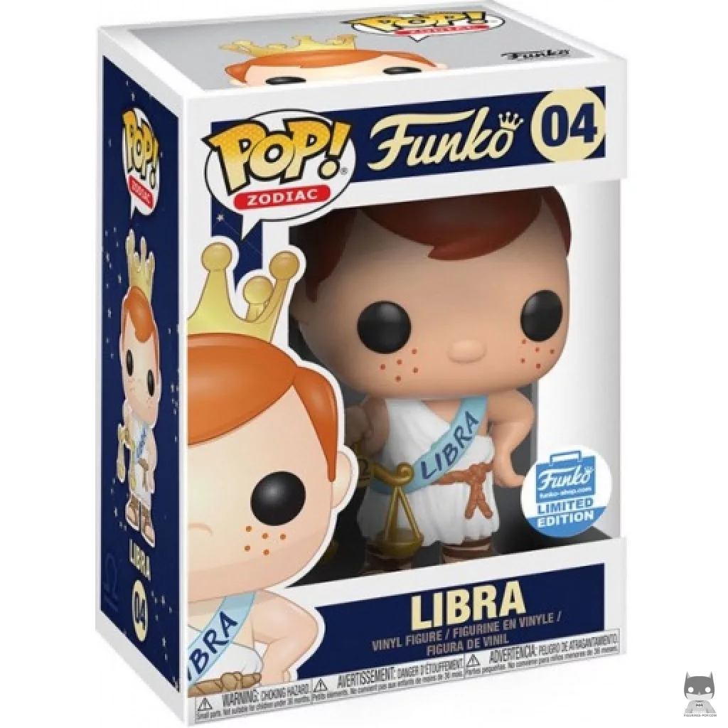 Figura Funko Pop! Libra (Zodiaco) en su caja