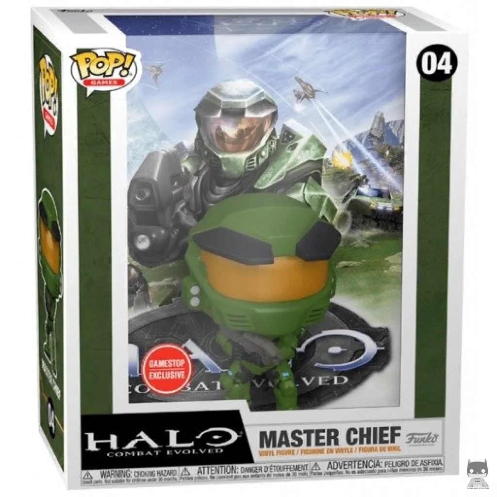 Figura Funko Pop! Jefe Maestro en su caja