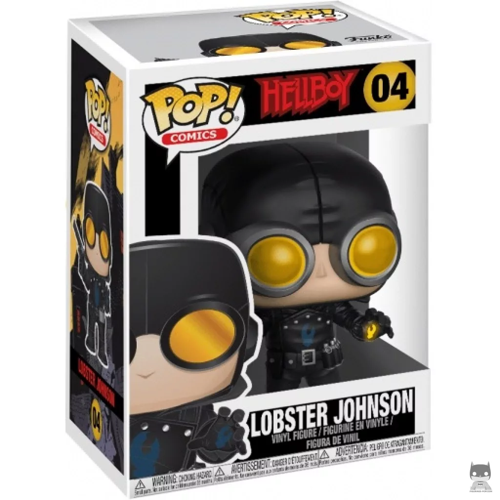 Figura Funko Pop! Lobster Johnson en su caja