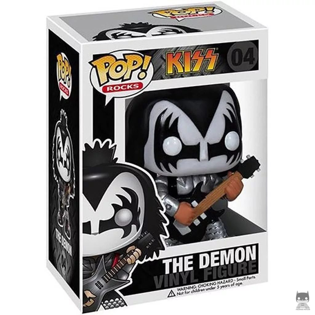 Figura Funko Pop! The Demon en su caja