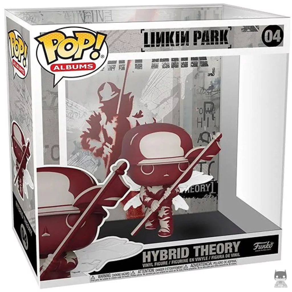Figura Funko Pop! Linkin Park: Hybrid Theory en su caja