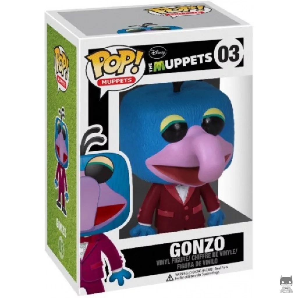 Figura Funko Pop! Gonzo en su caja