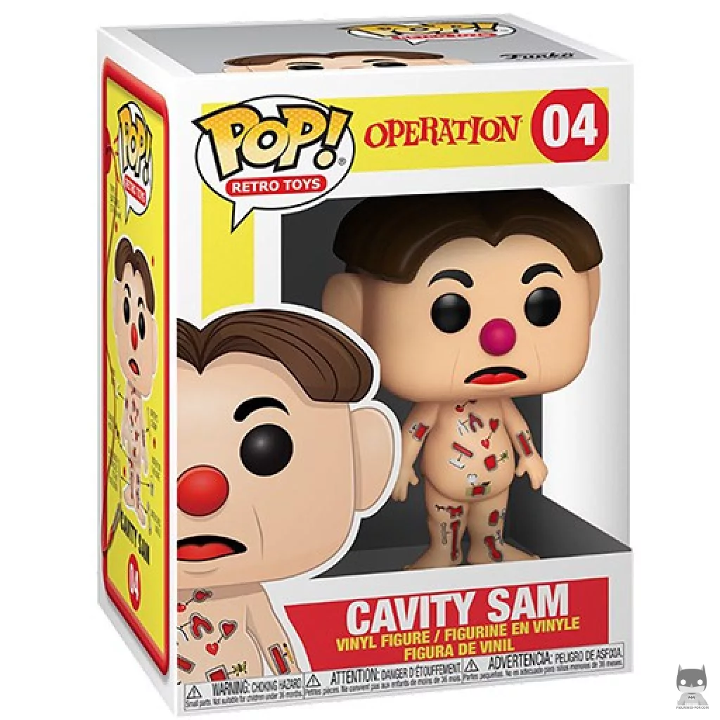 Figura Funko Pop! Cavity Sam en su caja