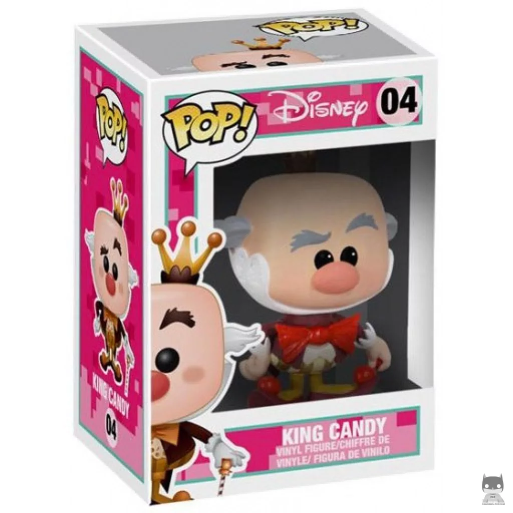 Figura Funko Pop! Rey Candy en su caja
