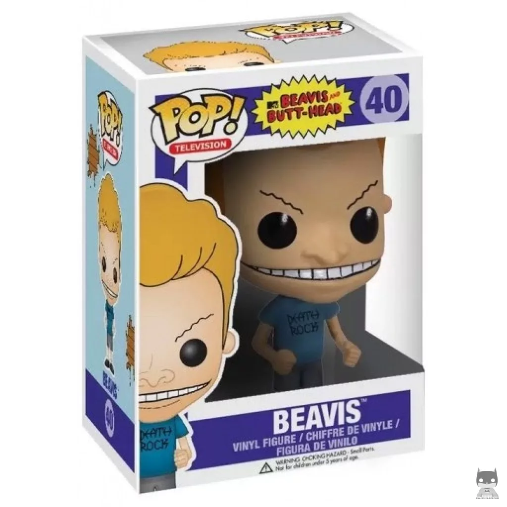Figura Funko Pop! Beavis en su caja