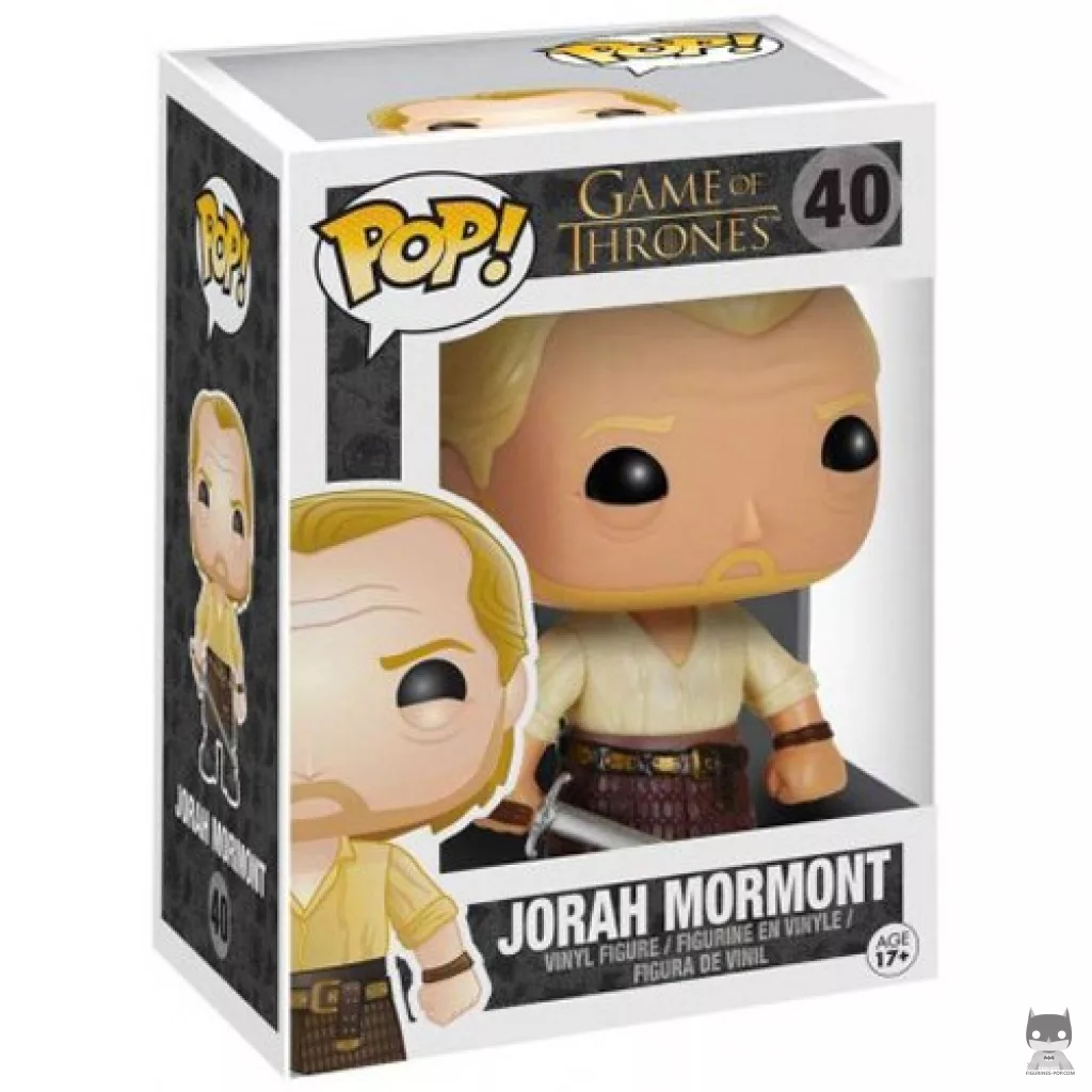 Figura Funko Pop! Jorah Mormont en su caja