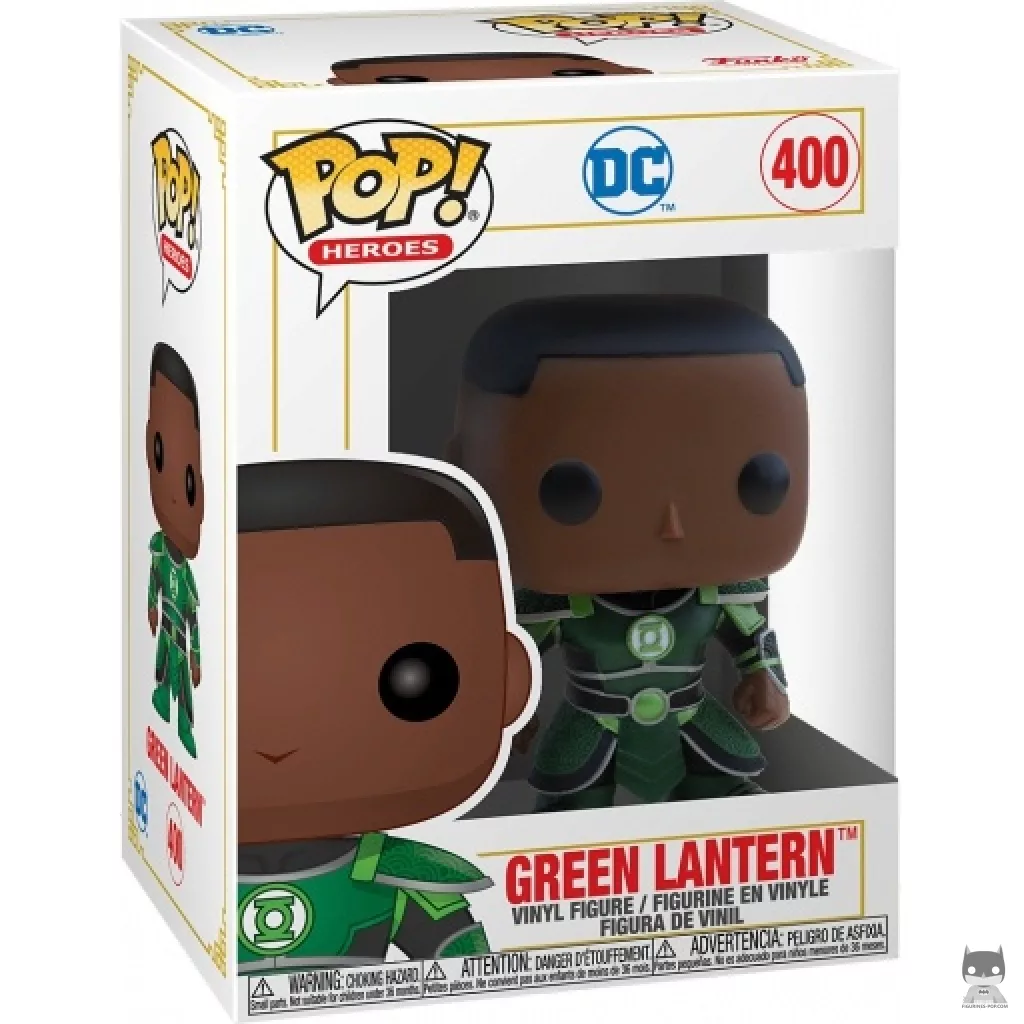 Figura Funko Pop! Linterna Verde en su caja