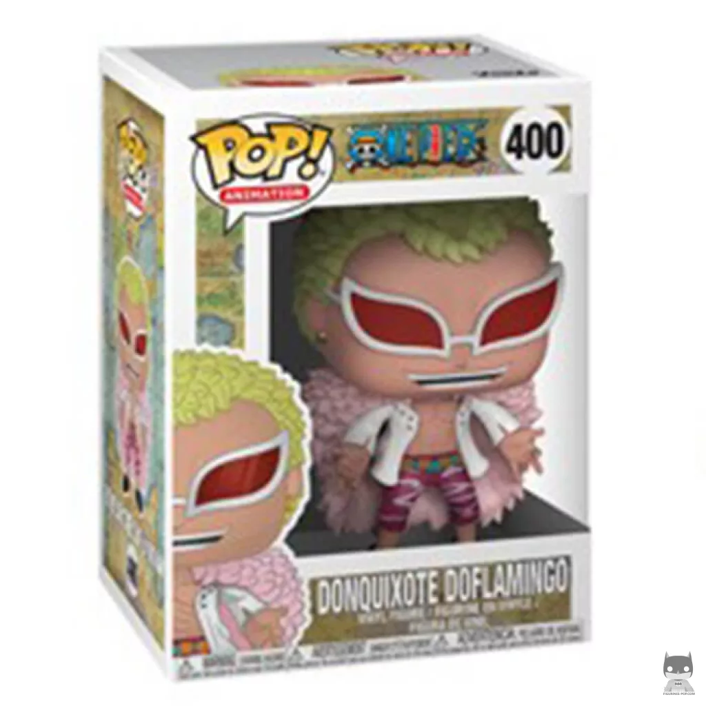Figura Funko Pop! Donquixote Doflamingo en su caja