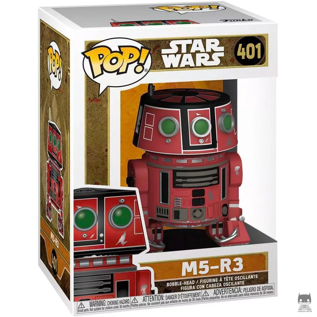 Figura Funko Pop! M5-R3 en su caja