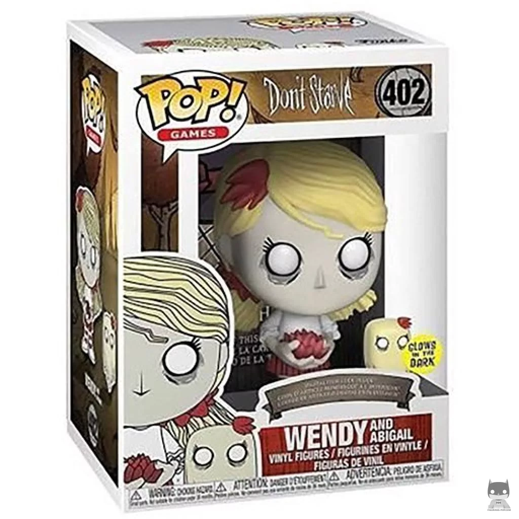 Figura Funko Pop! Wendy con Abigail en su caja