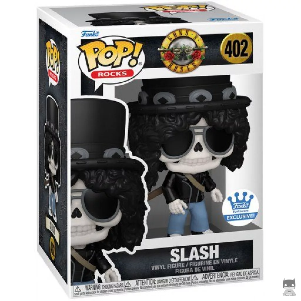 Figura Funko Pop! Slash (Esqueleto) en su caja