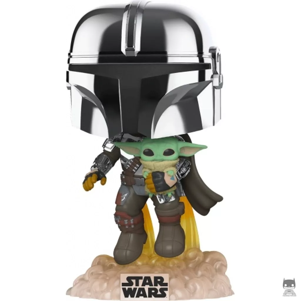 Figura Funko Pop! El Mandaloriano con Grogu (The Mandalorian (Star Wars))