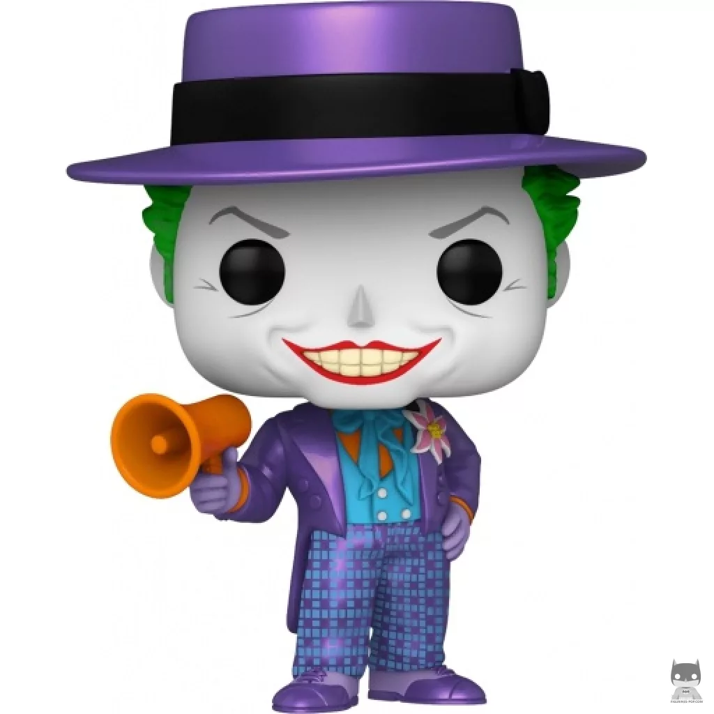 Figura Funko Pop! Joker (Batman 1989) (Metalizado) (Cuadrilogía de Batman)