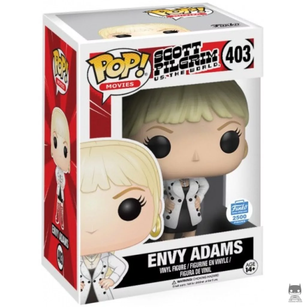 Figura Funko Pop! Envy Adams en su caja