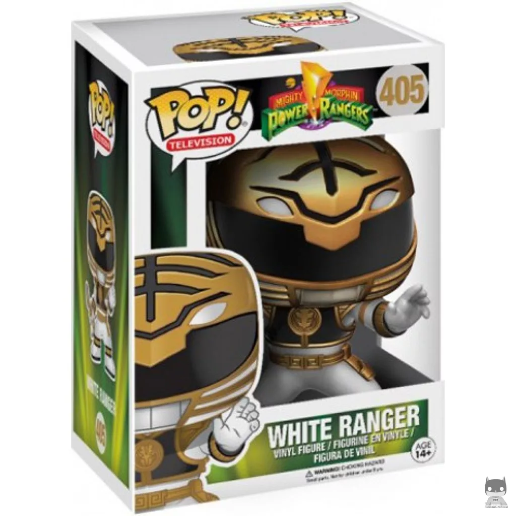 Figura Funko Pop! Ranger Blanco en su caja