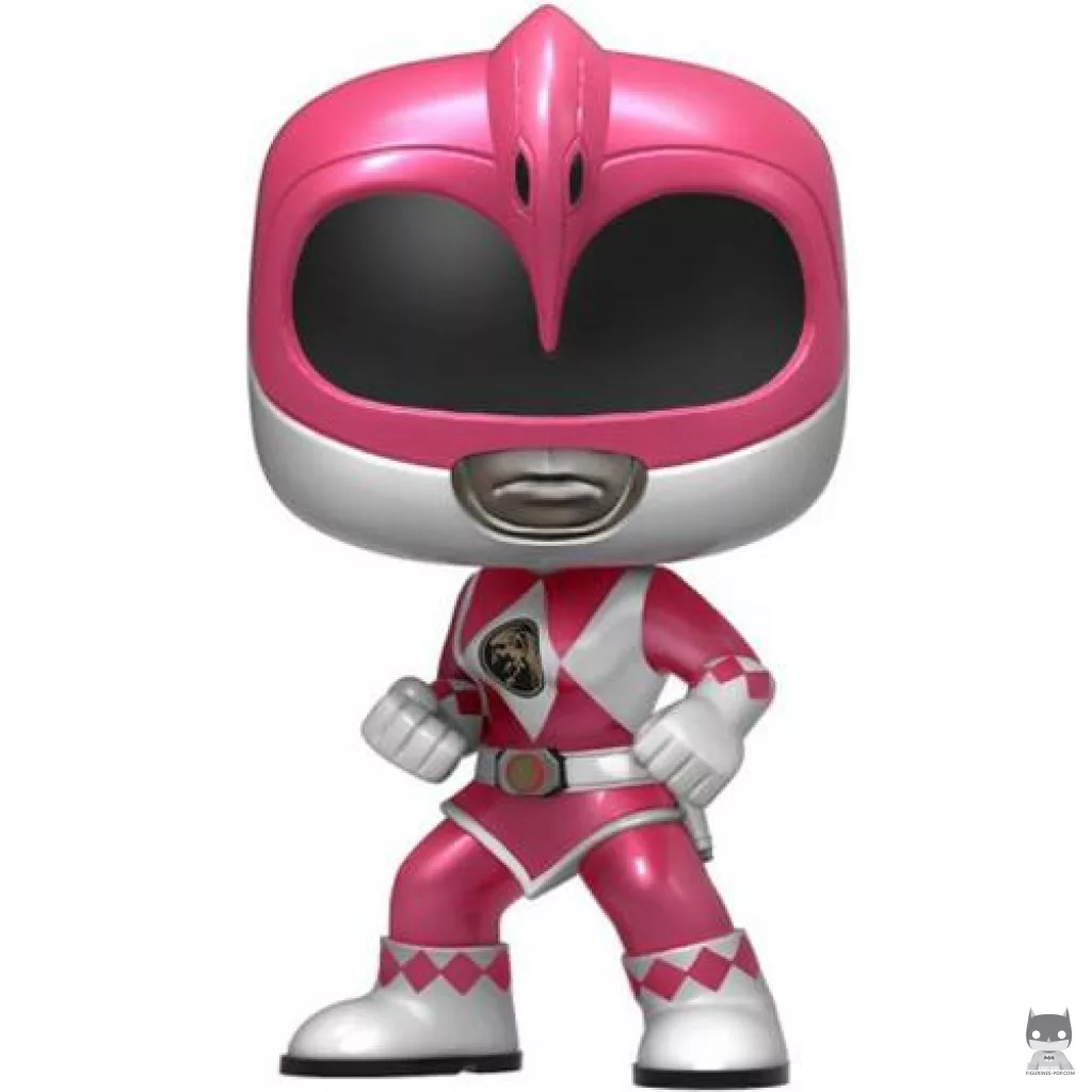 Figura Funko Pop! Ranger Rosa (Metalizado) (Power Rangers)